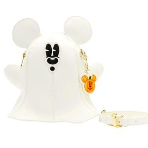 Loungefly Mickey Ghost Glow in the Dark Crossbody Bag (read description)
